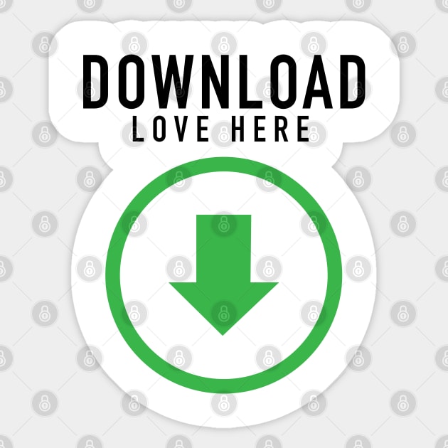 Download Love Here Sticker by yayo99